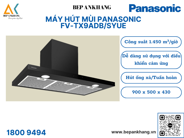 Máy hút mùi Panasonic FV-TX9ADB/SYUE - 900mm